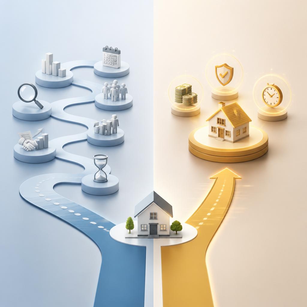 他社との比較:買取 vs. 仲介