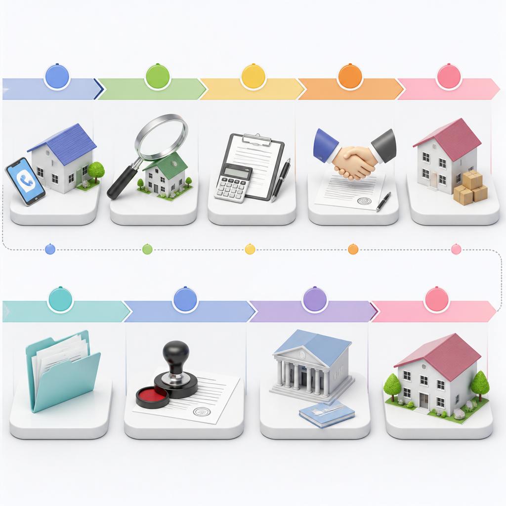 スムーズな手続きの流れ