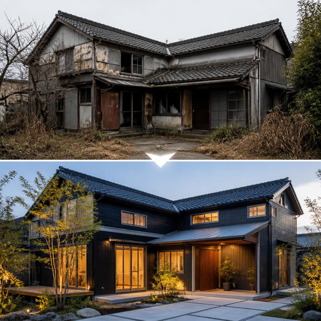 空き家をリフォームして新たな価値を生む！