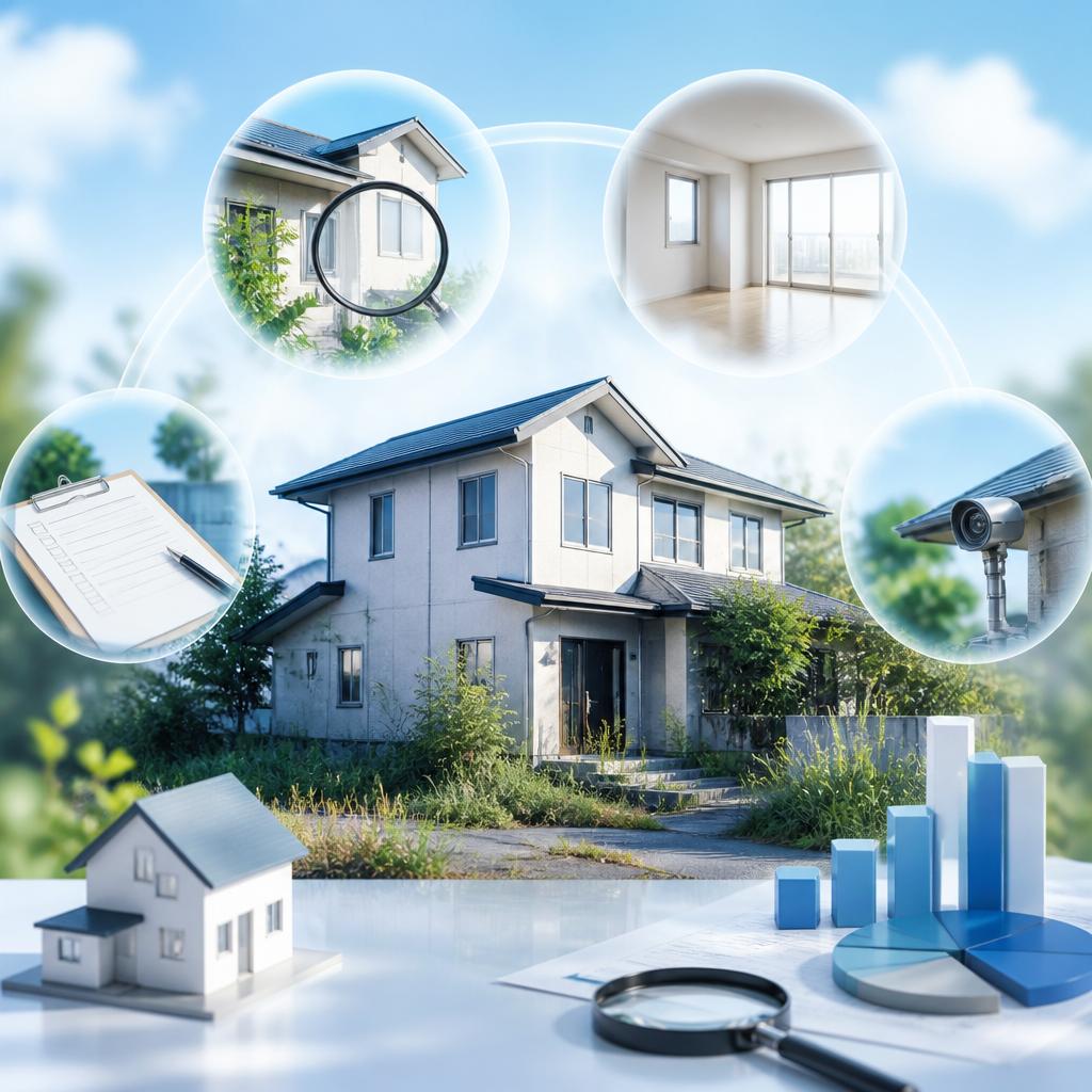空き家管理と評価サポートで不動産の悩みを解決！