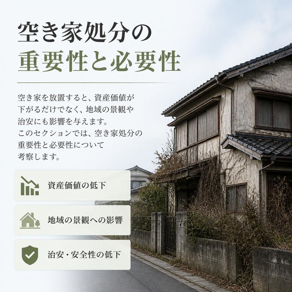 2. 空き家処分の重要性
