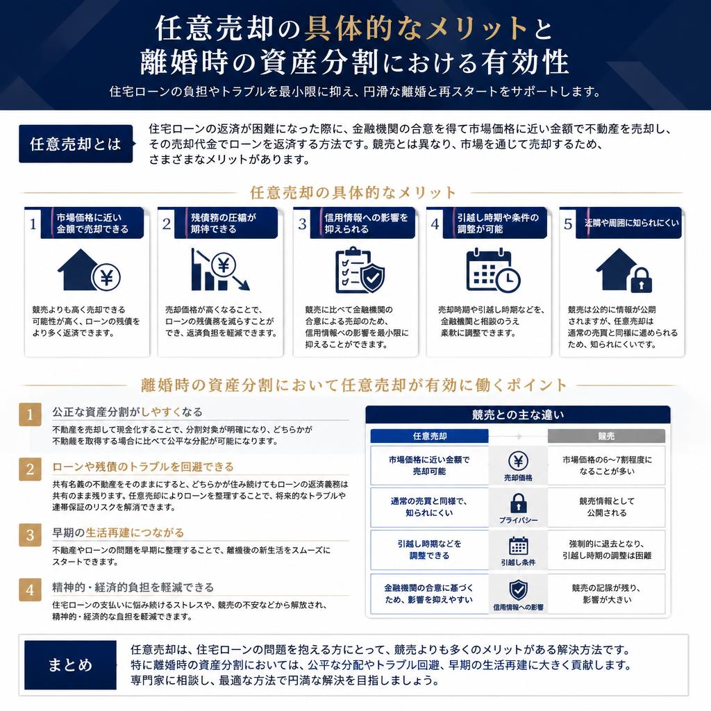任意売却のメリット