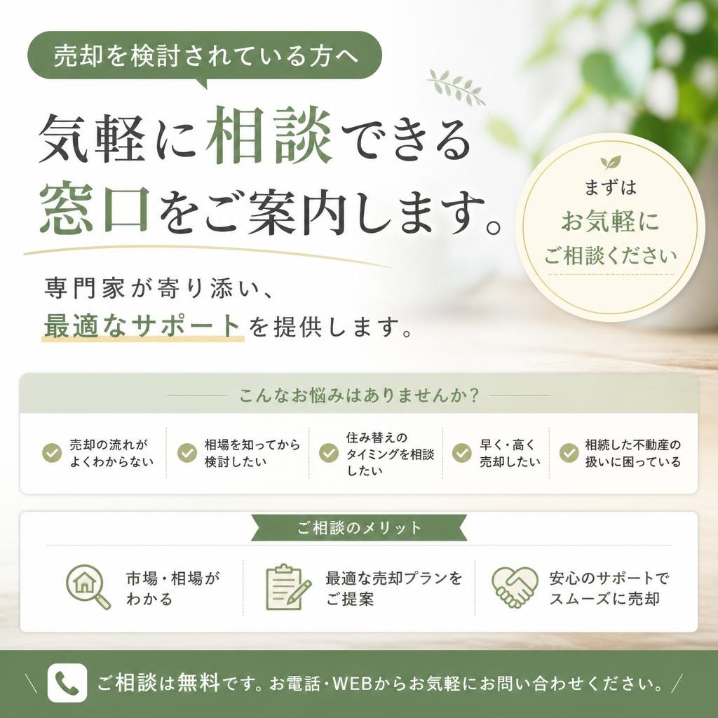 まずは無料相談から