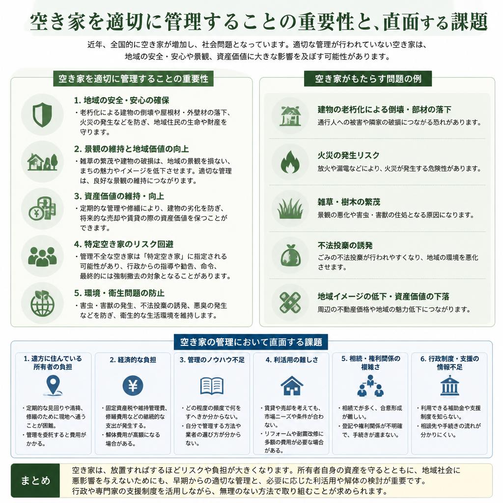 2. 空き家管理の必要性と課題