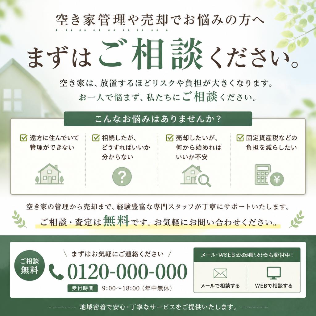 7. まずはお気軽にご相談を