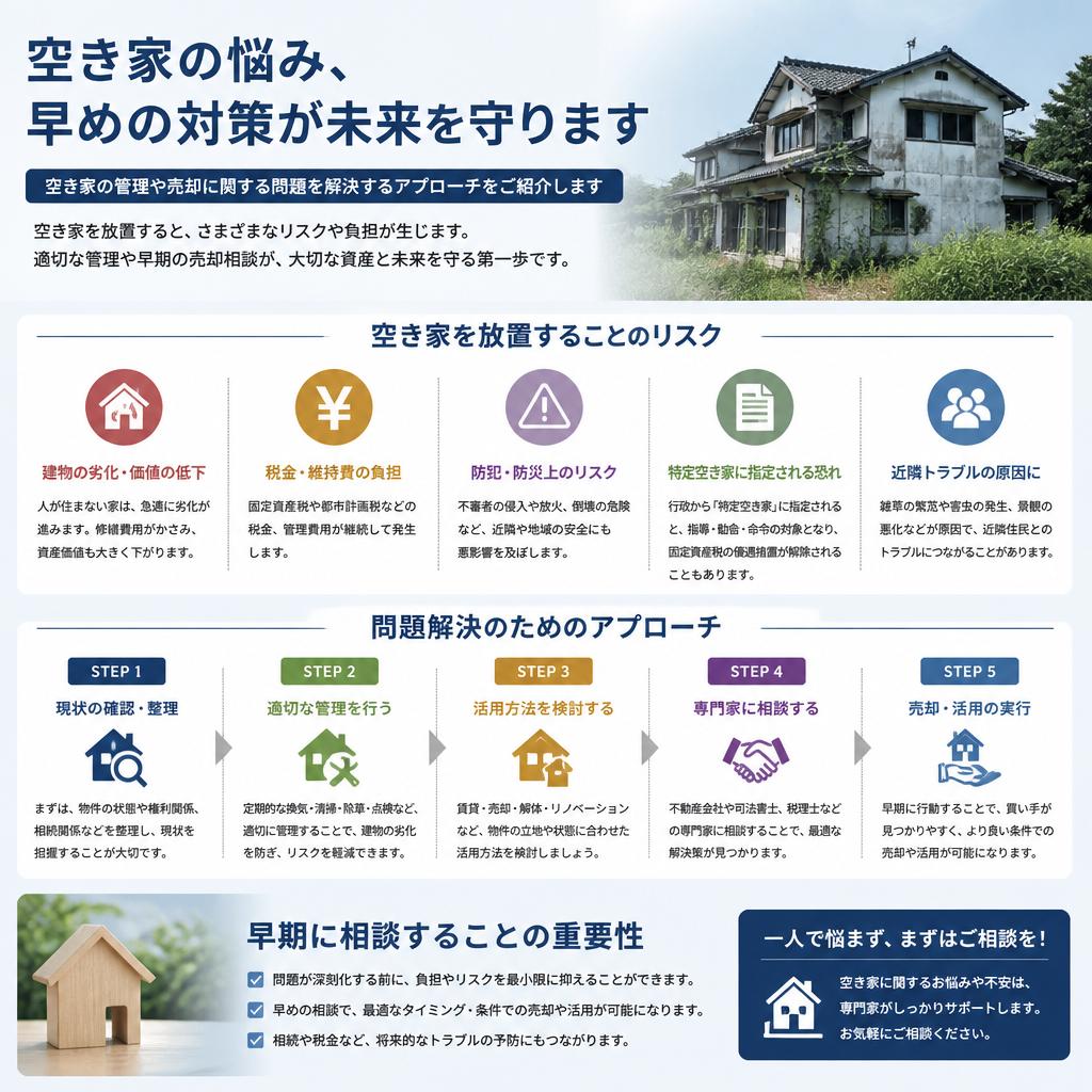 空き家対策と売却の選択肢