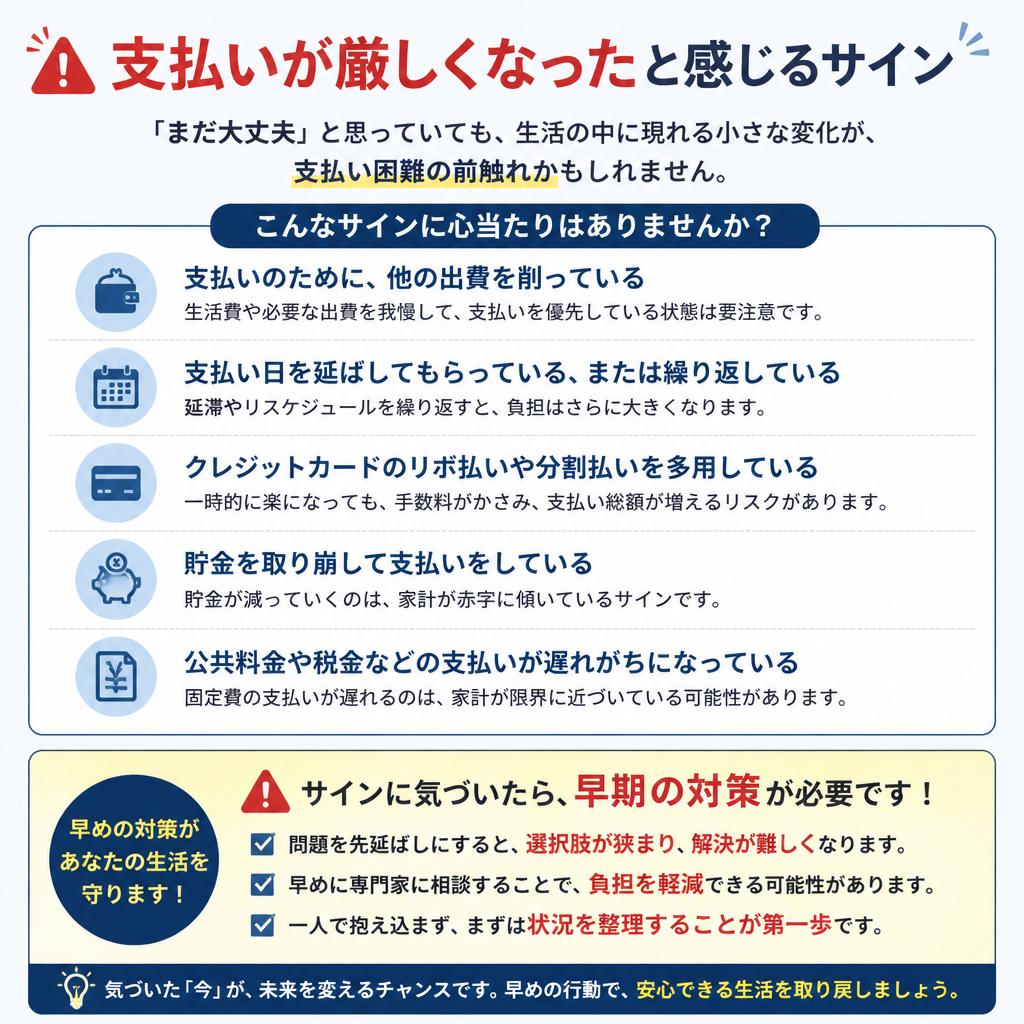 2. 住宅ローンの返済に影響のあるサイン