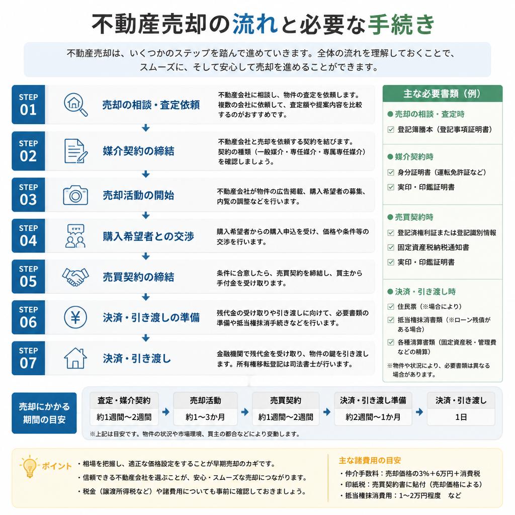 5. 売却プロセスのステップ
