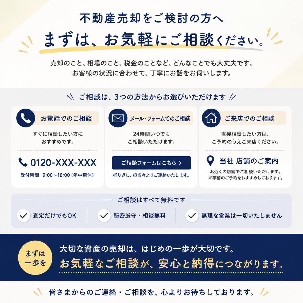 7. お問い合わせ・無料相談のご案内