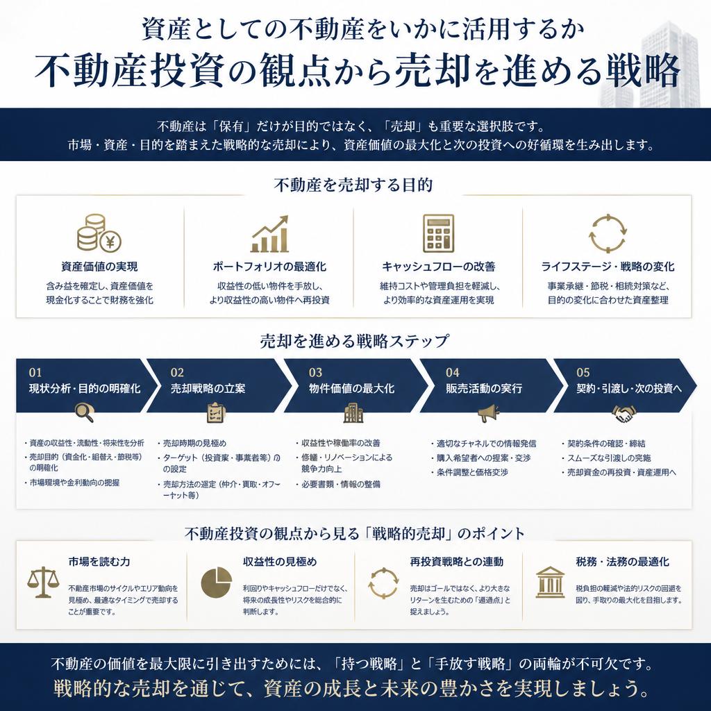 5. 不動産投資視点での売却戦略
