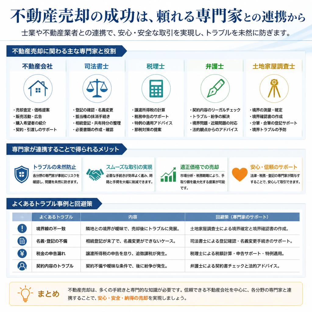 専門家によるサポート体制