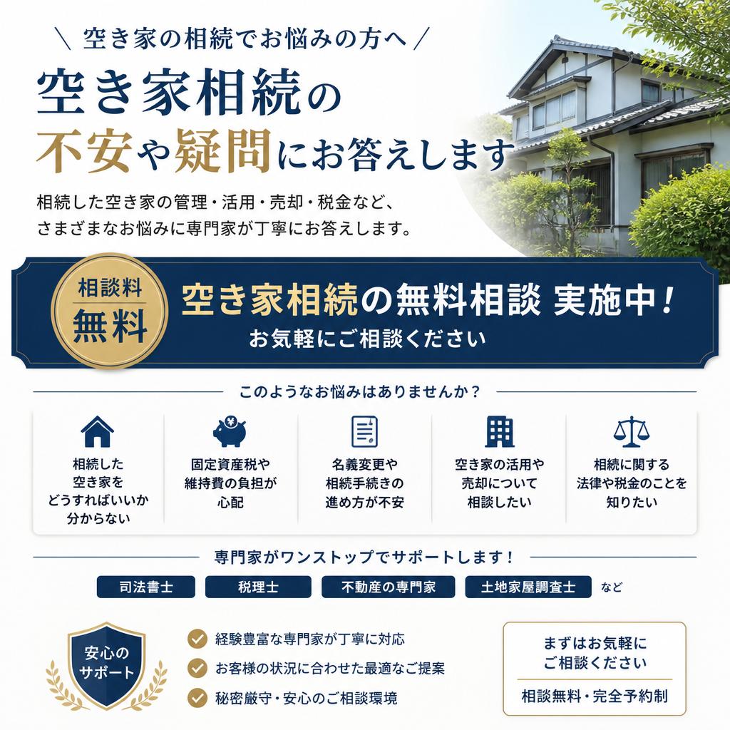 まずは無料相談へ！