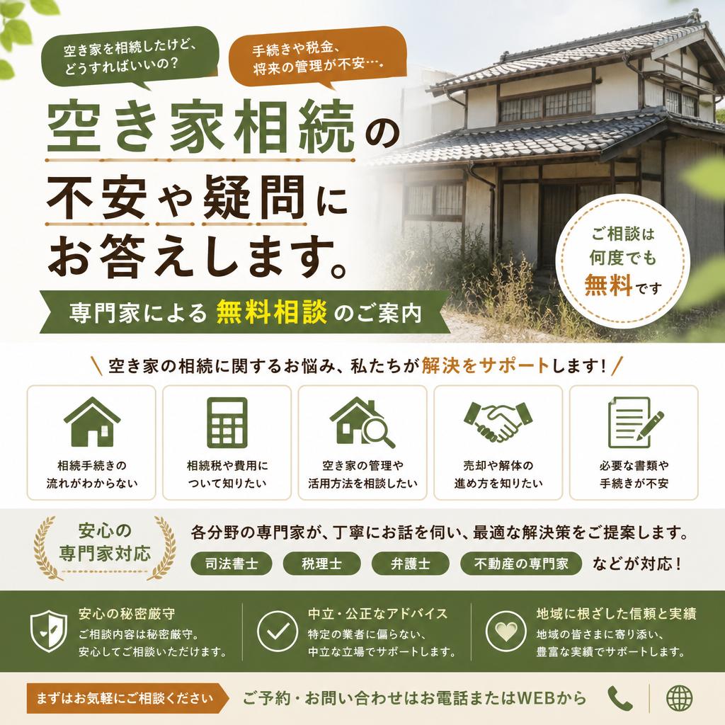 まずは無料相談へ！