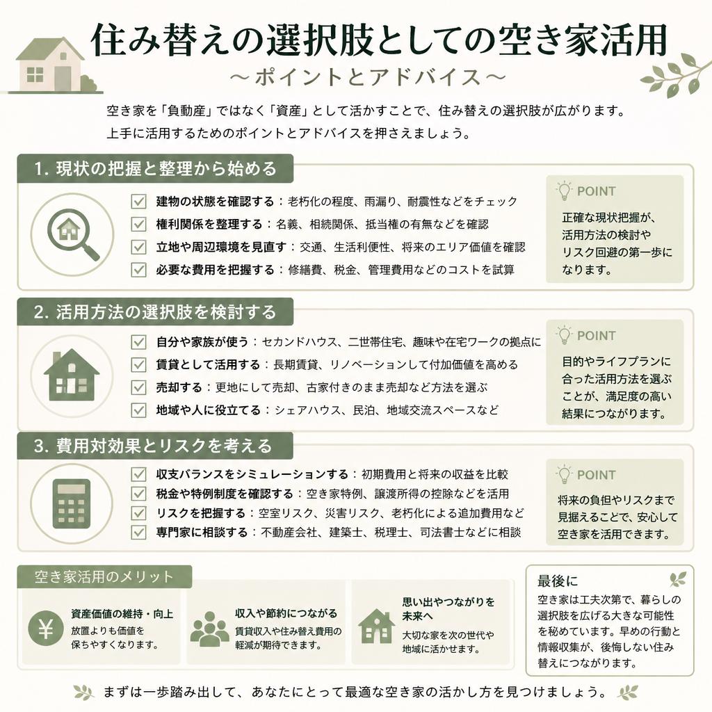 5. 住み替えを機に考える空き家活用