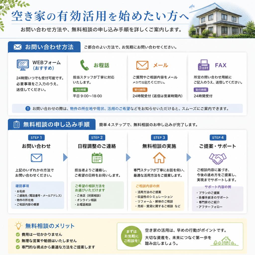 7. お問い合わせ・無料相談のご案内