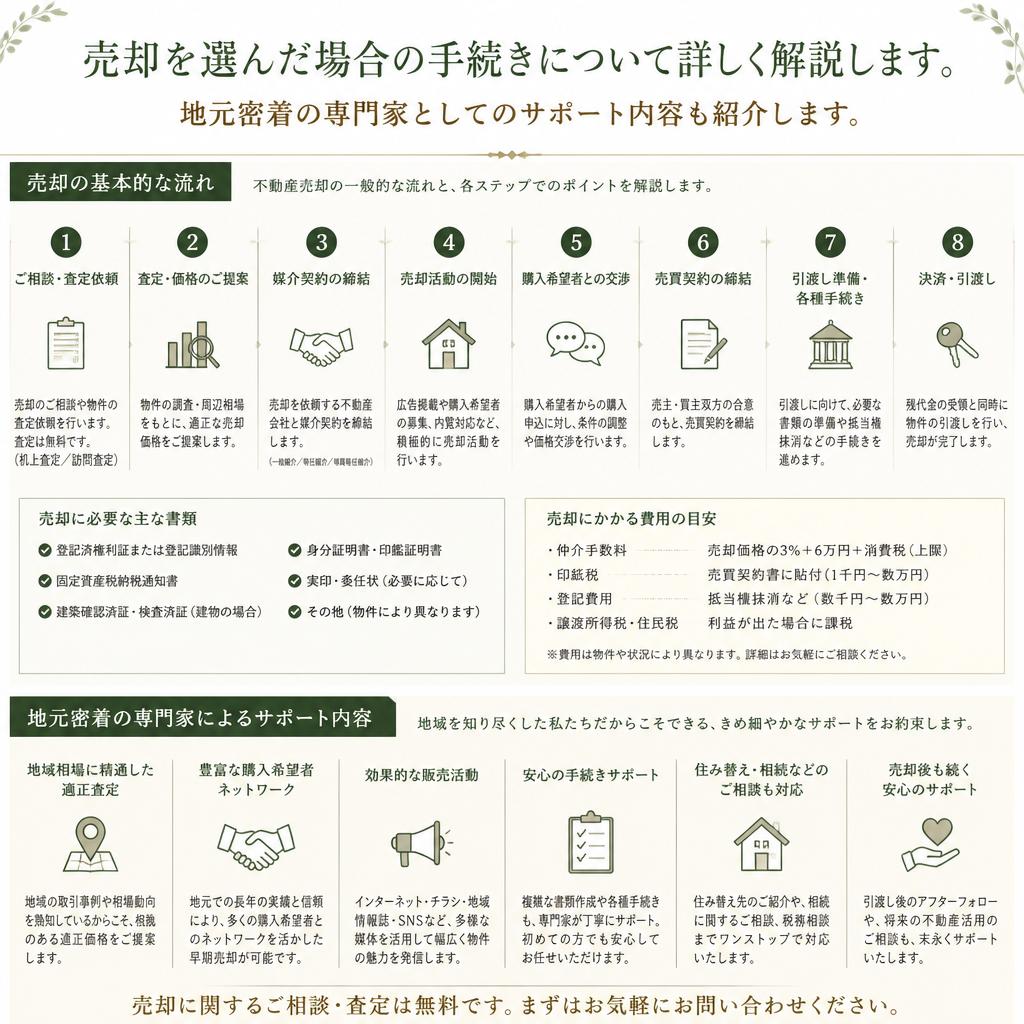 円満な不動産売却の手続き