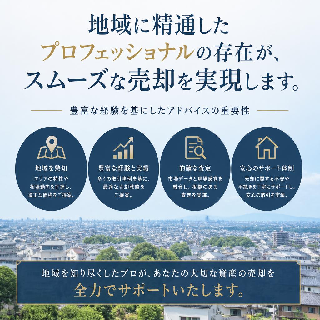 信頼できる専門家のサポート