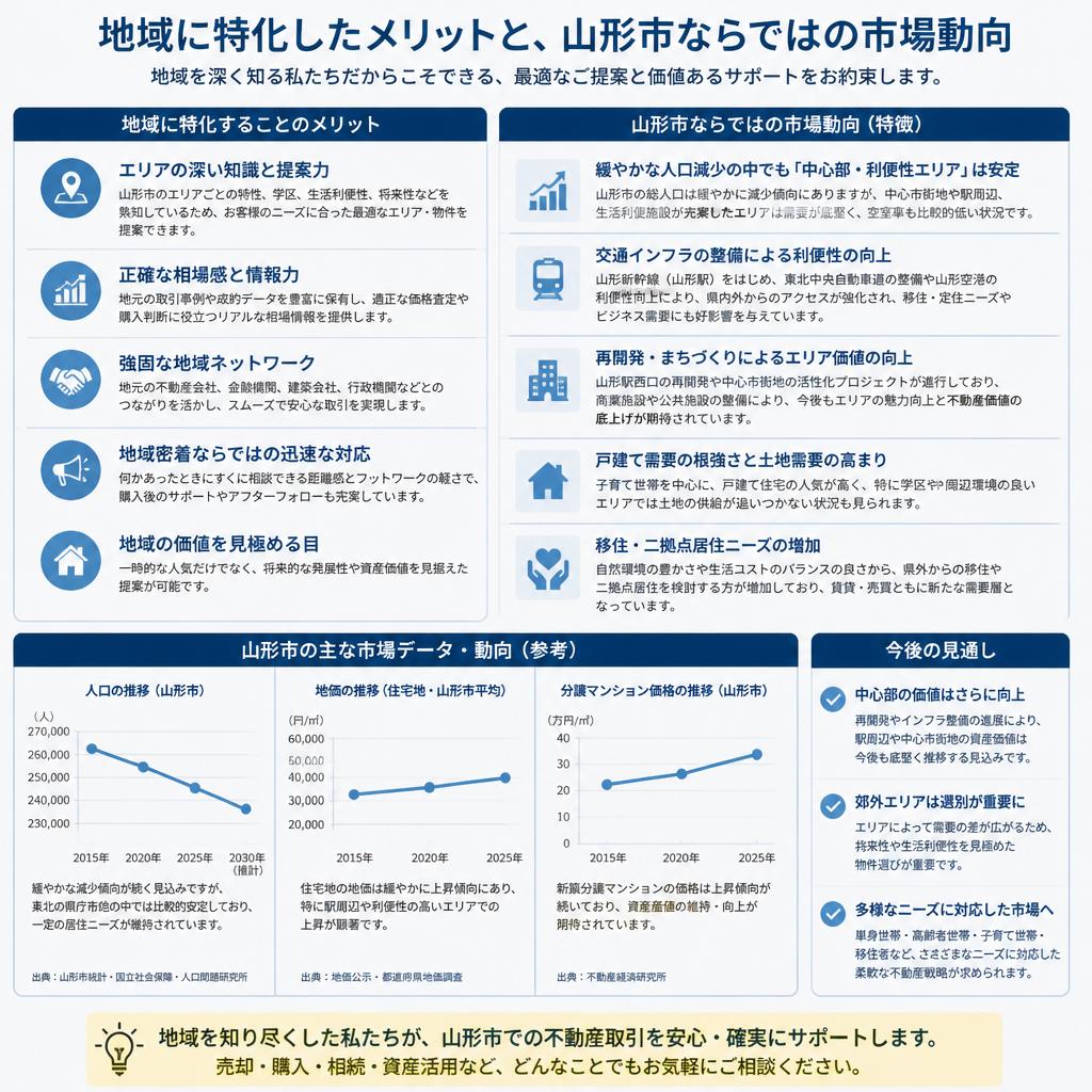 山形市における任意売却の魅力