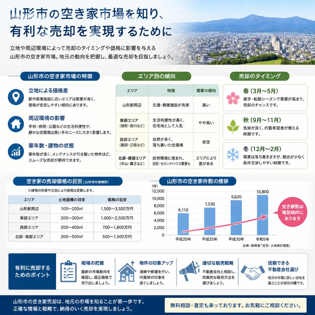 山形市の市場動向