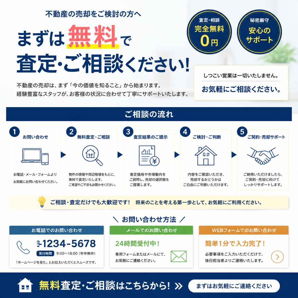 まずはお気軽にお問い合わせを