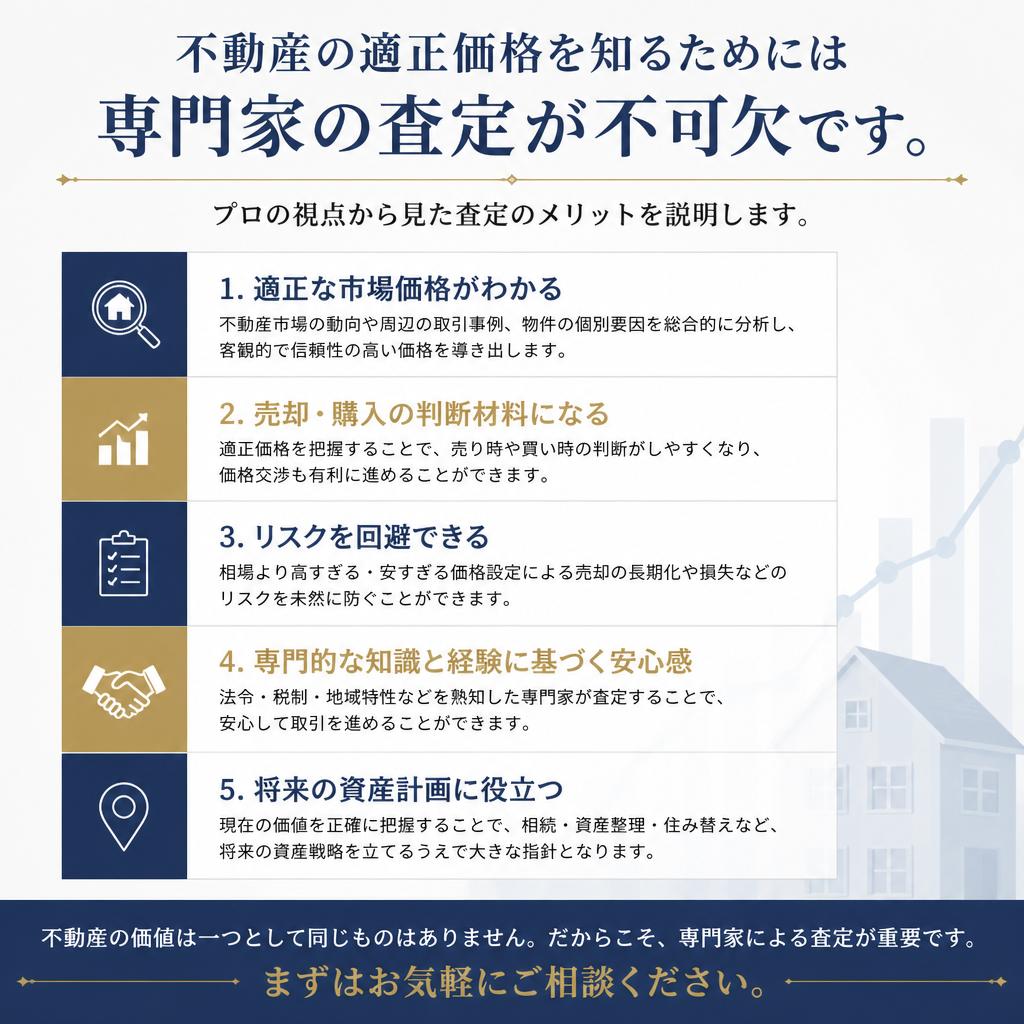 専門家による査定の大切さ