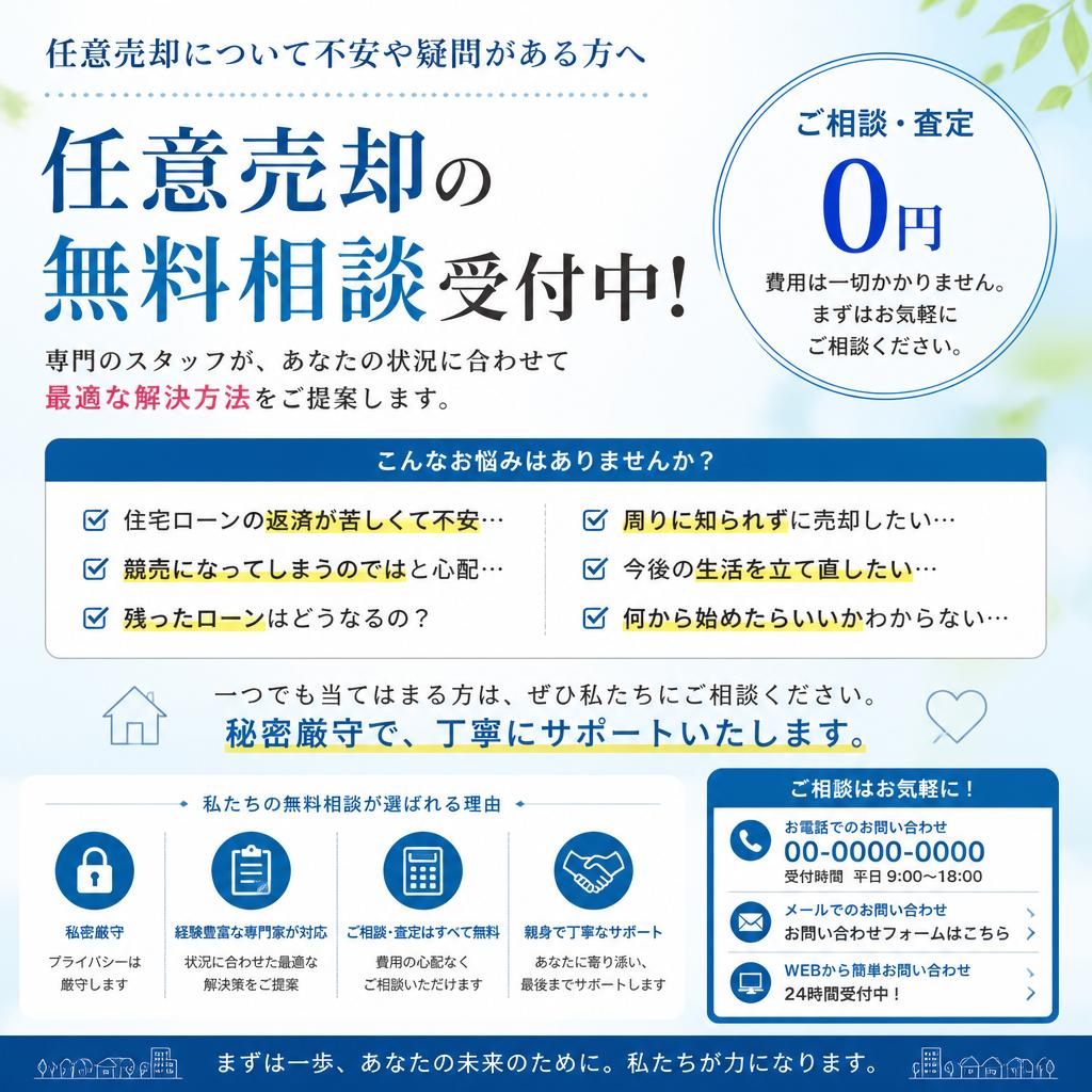 無料相談・お問合せのすすめ