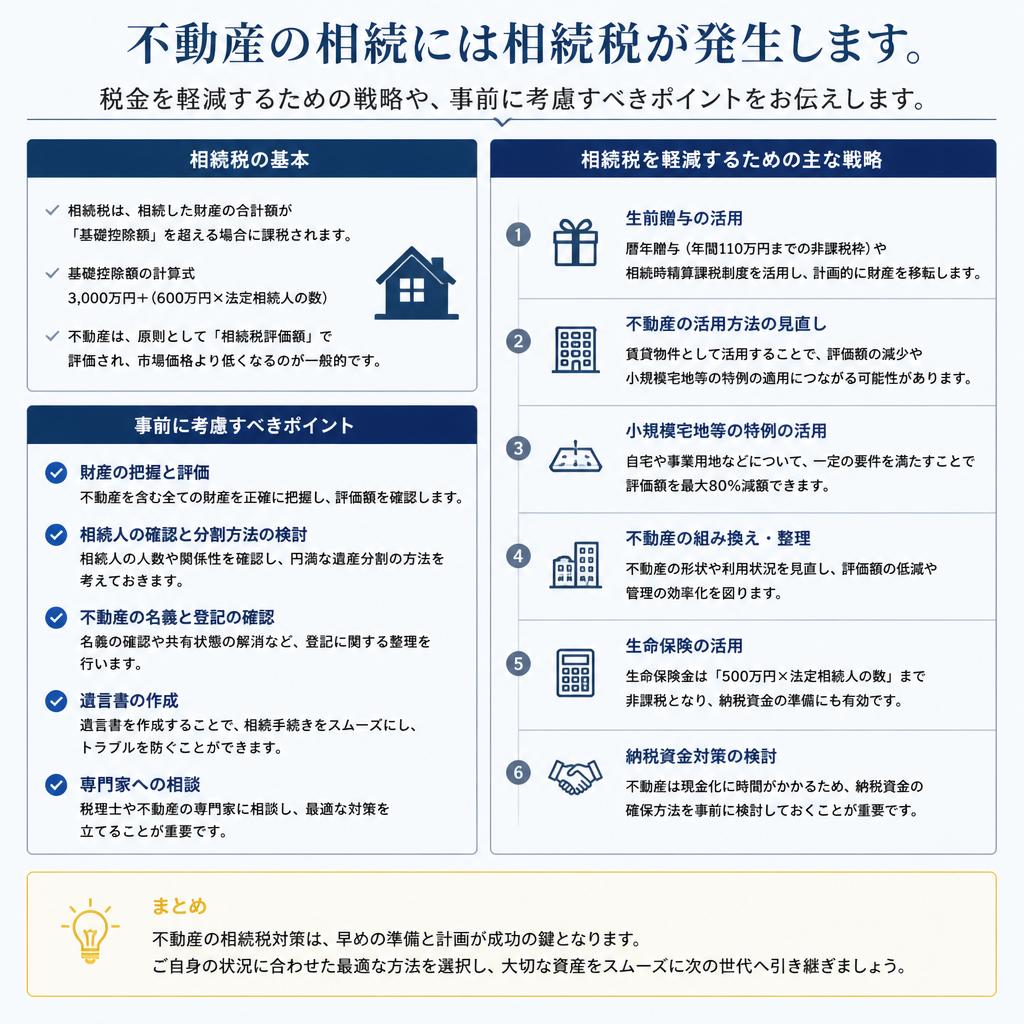 相続税と不動産の関係