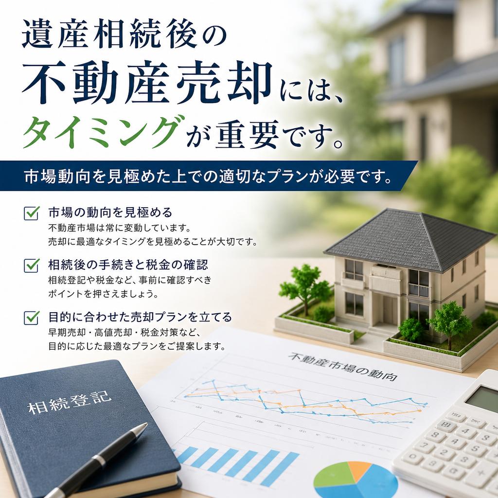 不動産売却のタイミングと戦略
