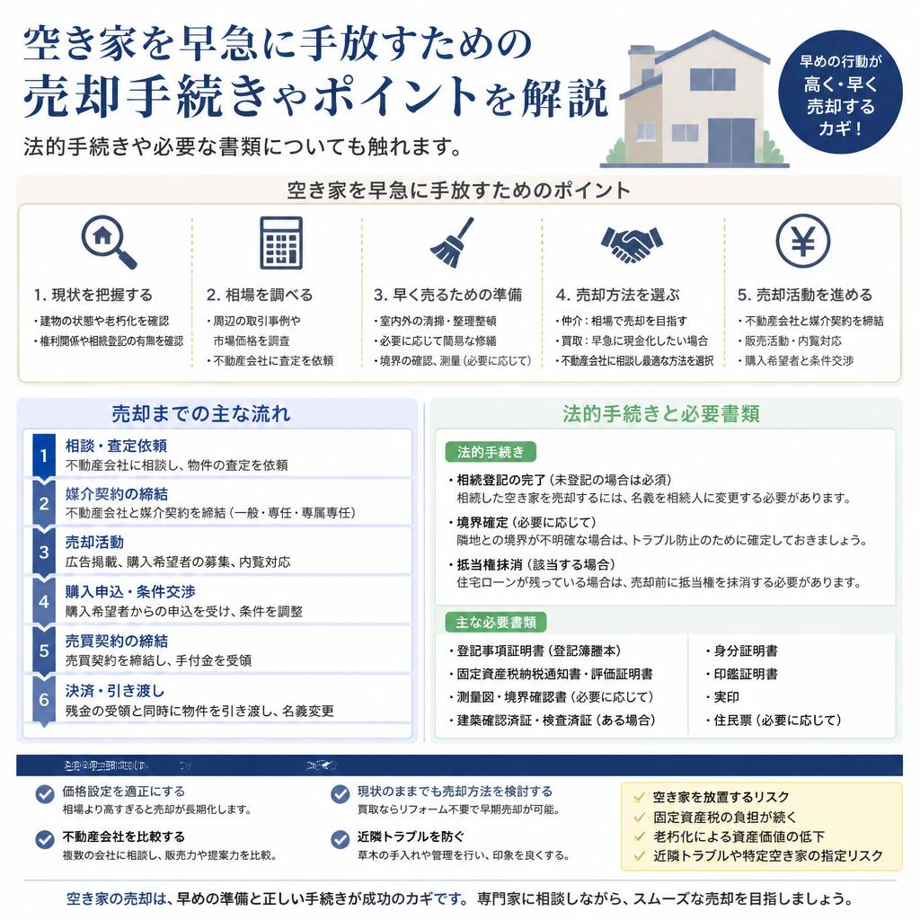 空き家の売却方法