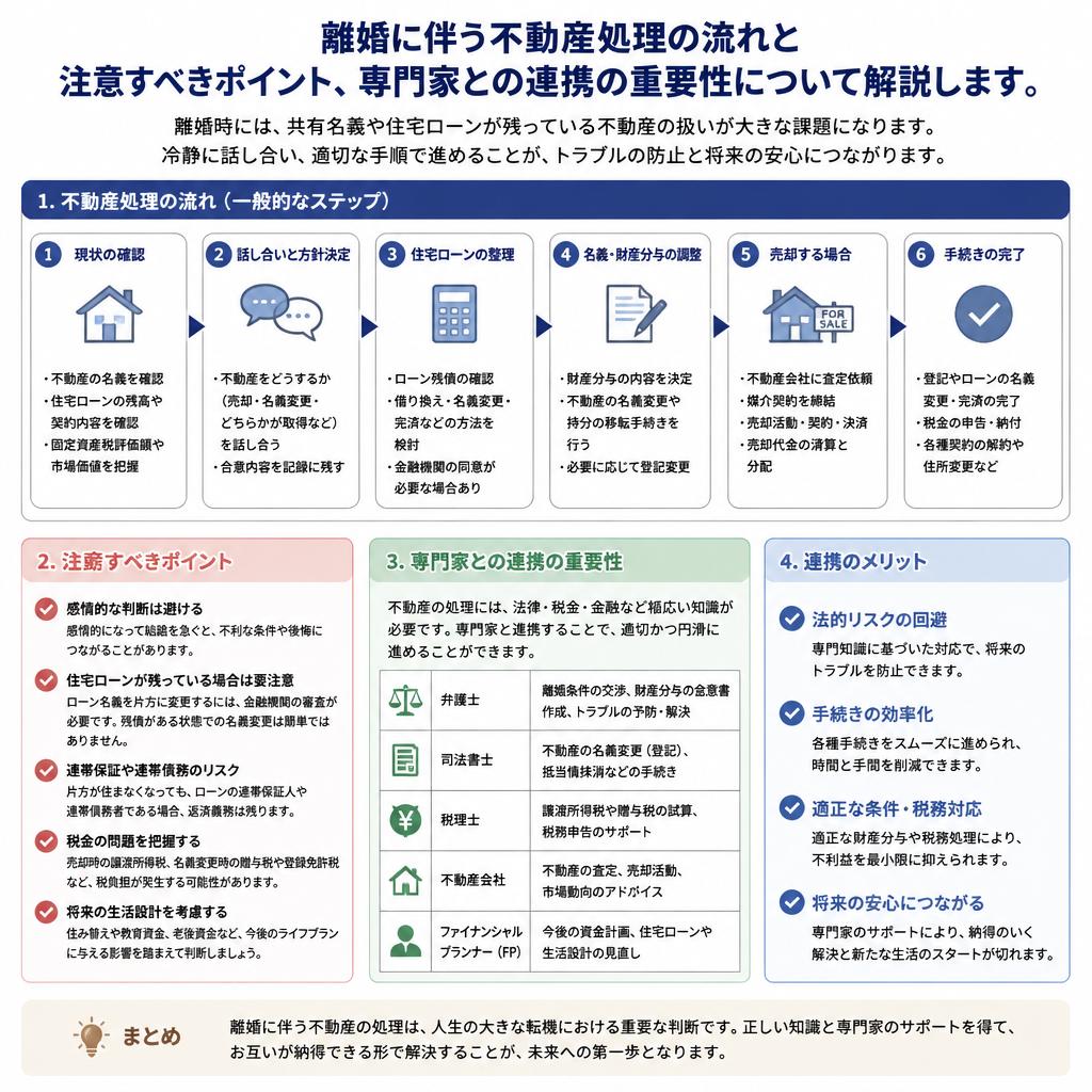 離婚時の不動産売却