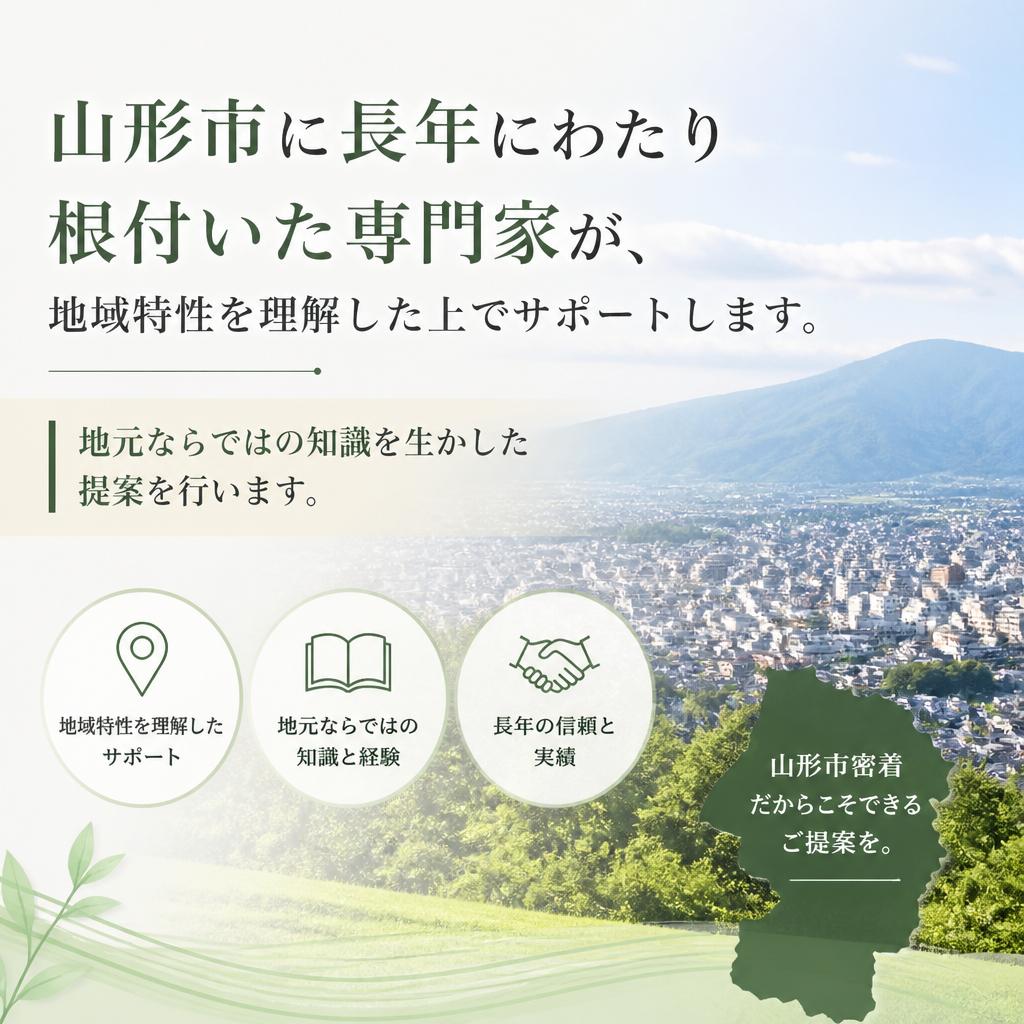 地域に密着したサポート体制