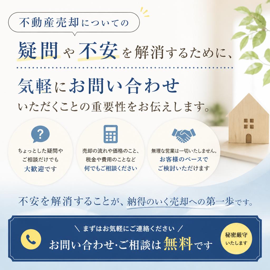 7. お問い合わせ：あなたの不安を解消します