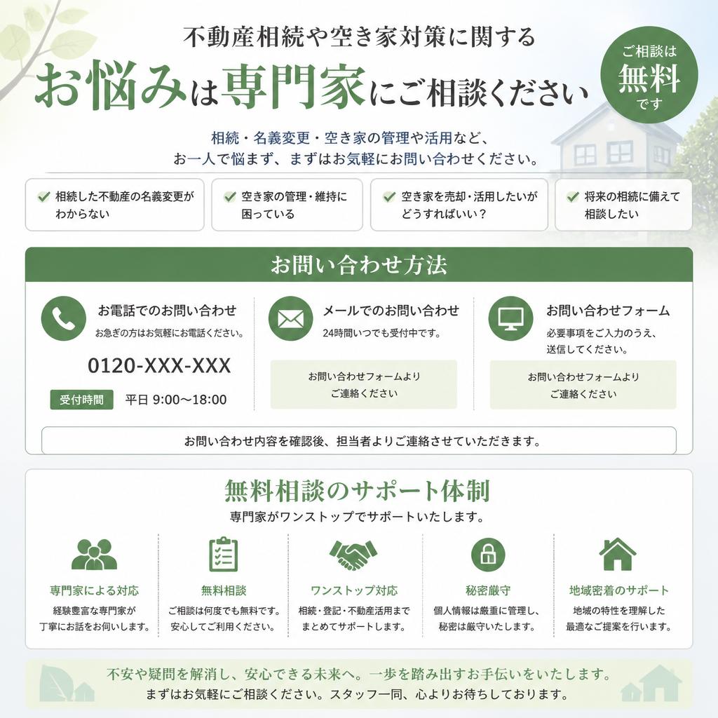お気軽にご相談を！