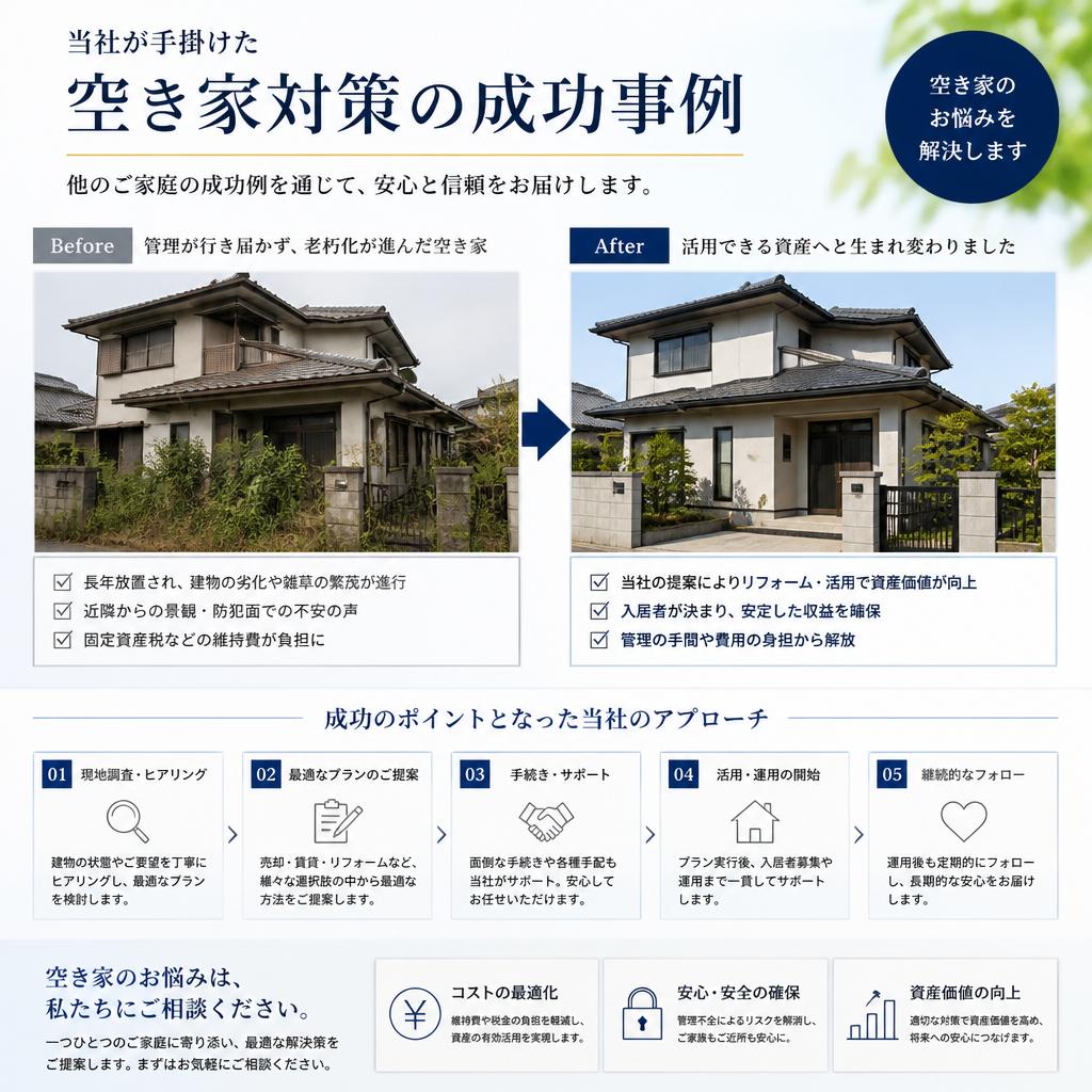 空き家対策の成功事例