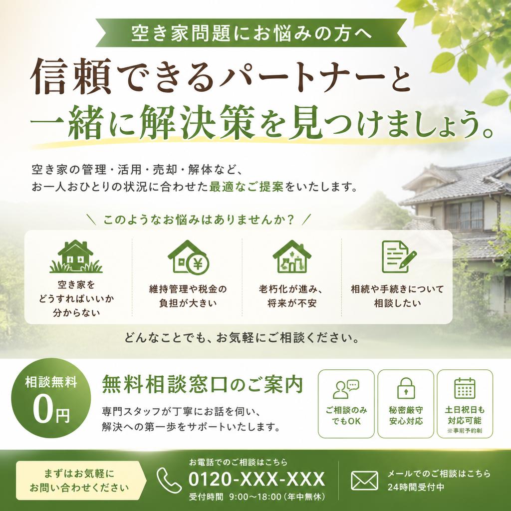 まずはお気軽にご相談を！