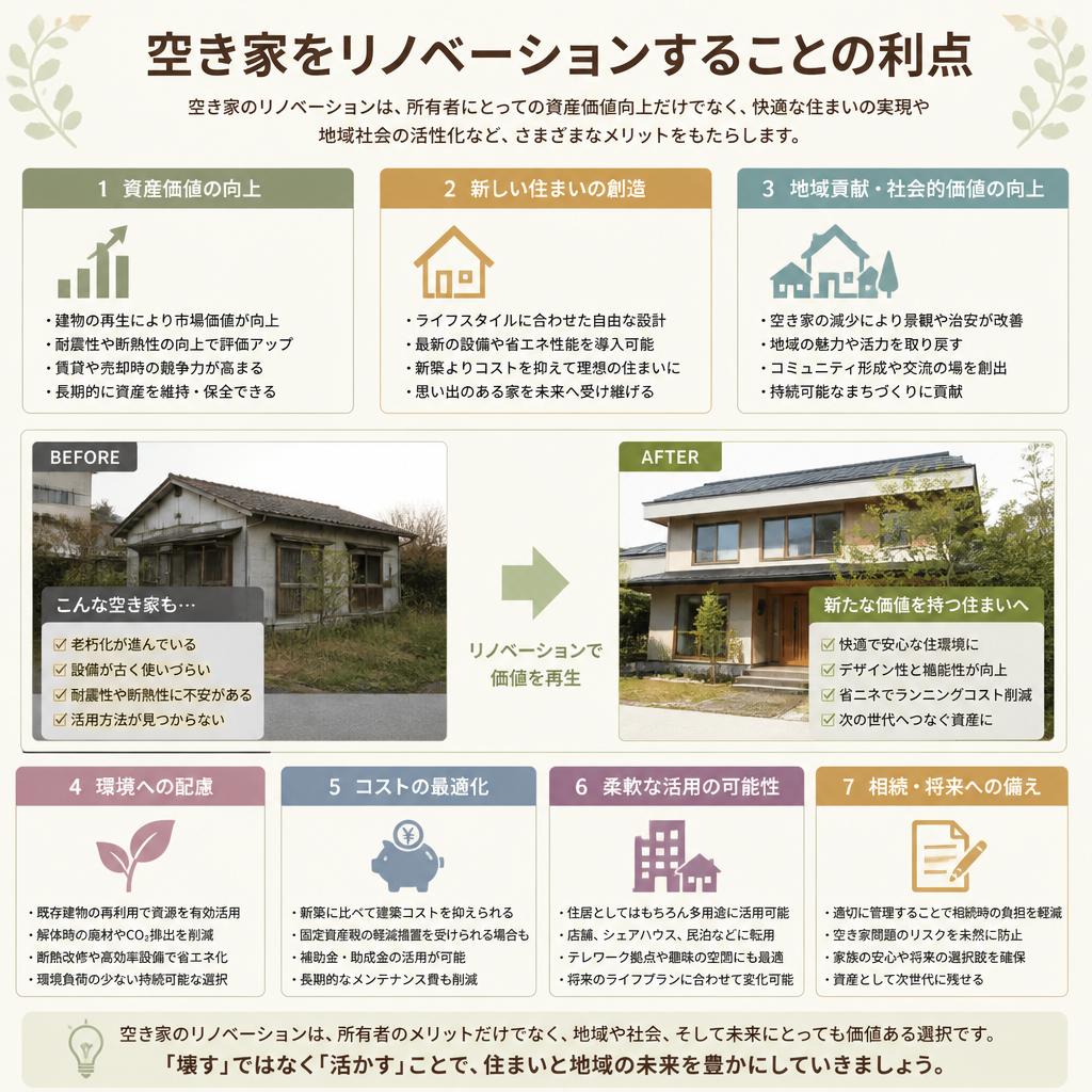 リノベーションのメリット