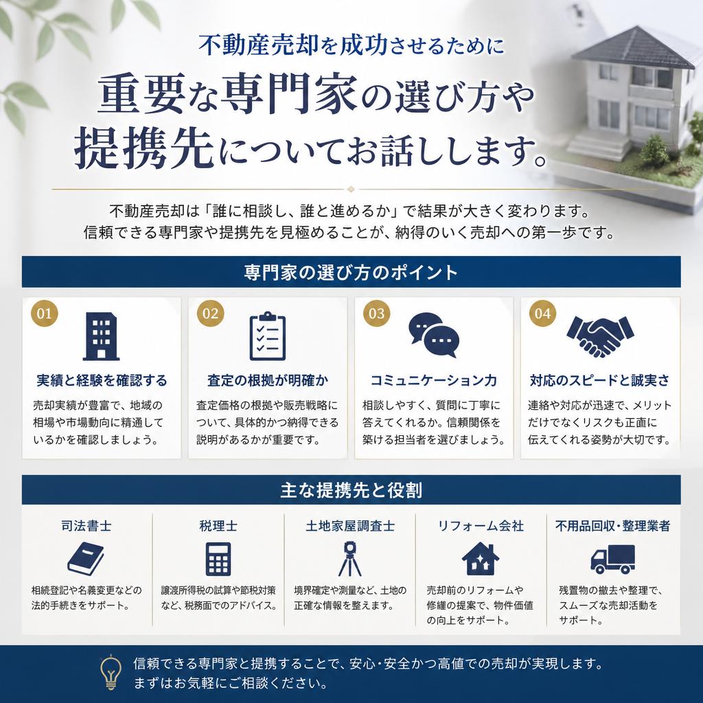 5. 信頼できる専門家の選び方