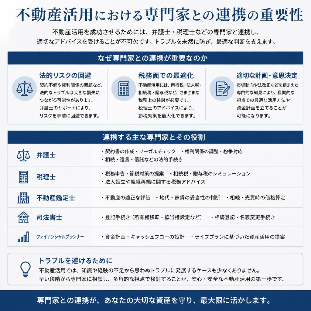 専門家との連携がカギ