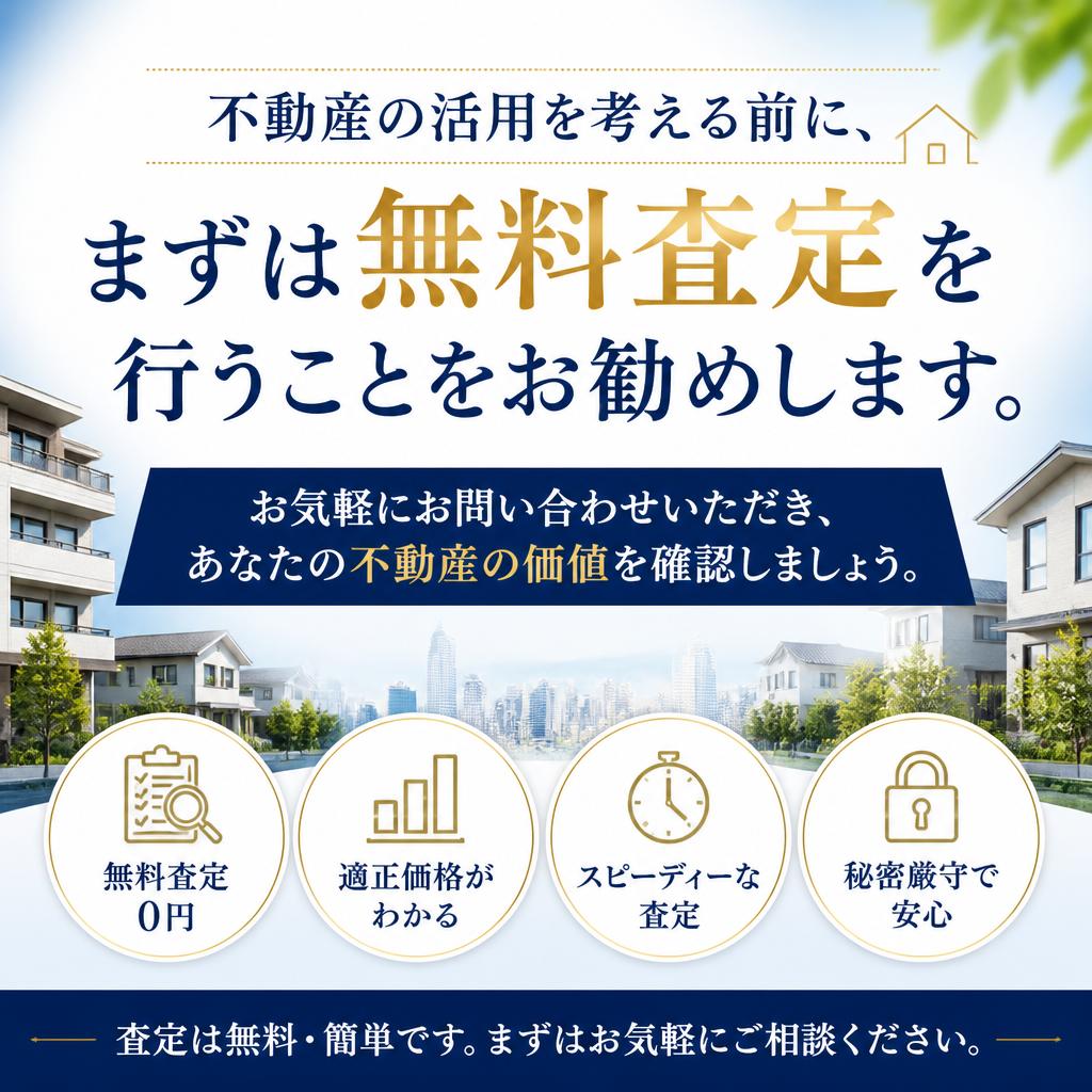 まずは無料査定から始めよう