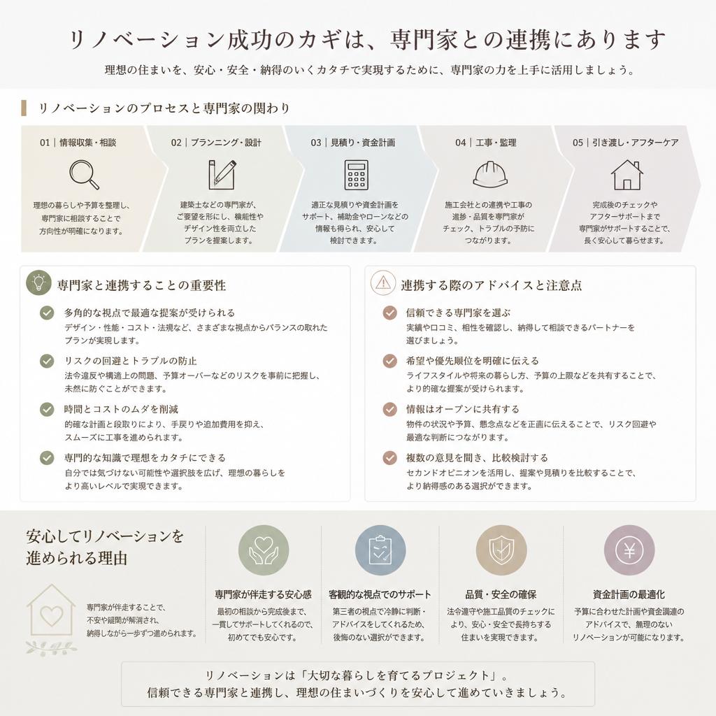専門家によるアドバイス：失敗しないためのポイント