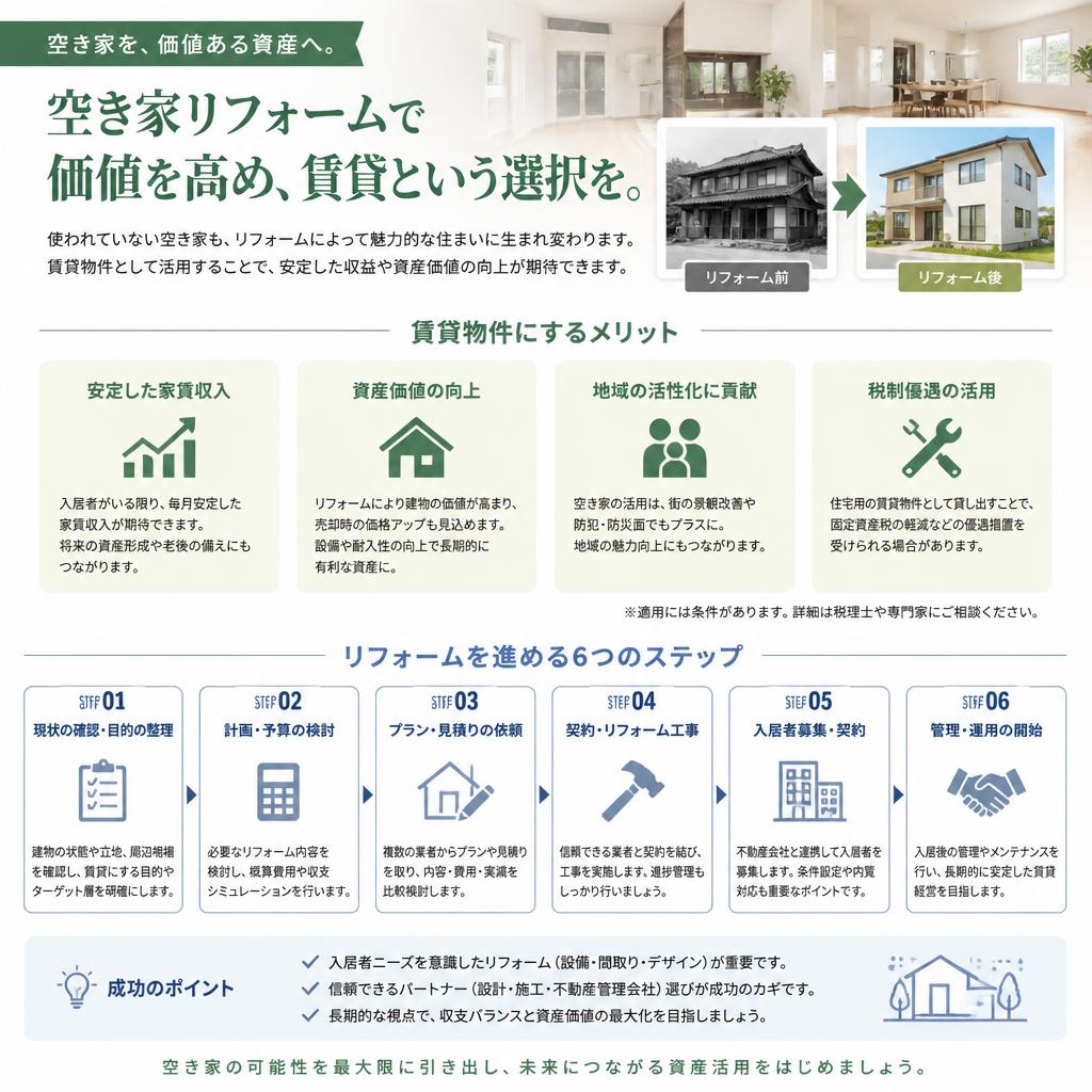 リフォームのメリット
