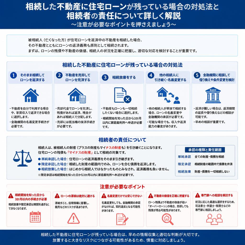 住宅ローンの取り扱いについて