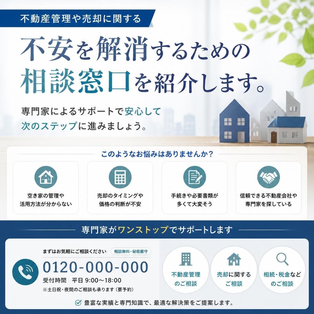 まずは相談から！