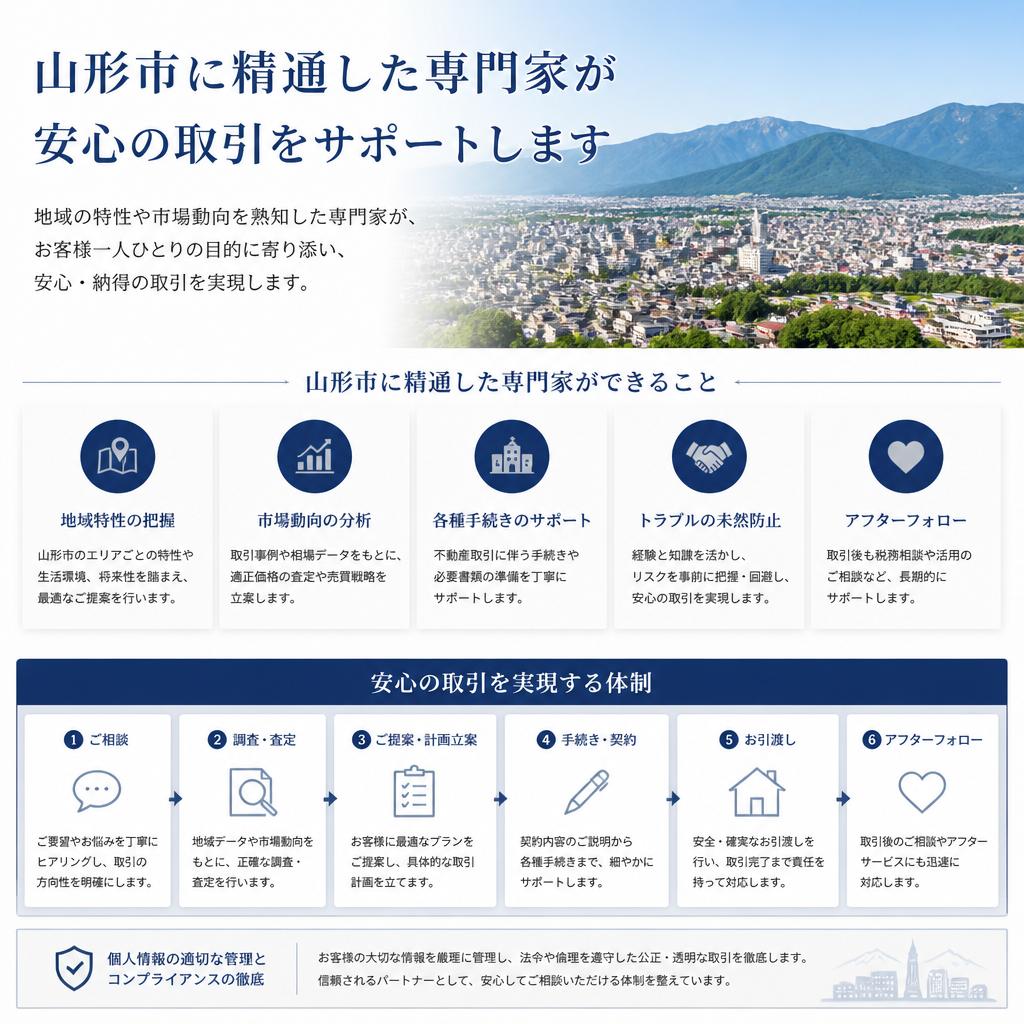 5. 地域密着型のサポート体制