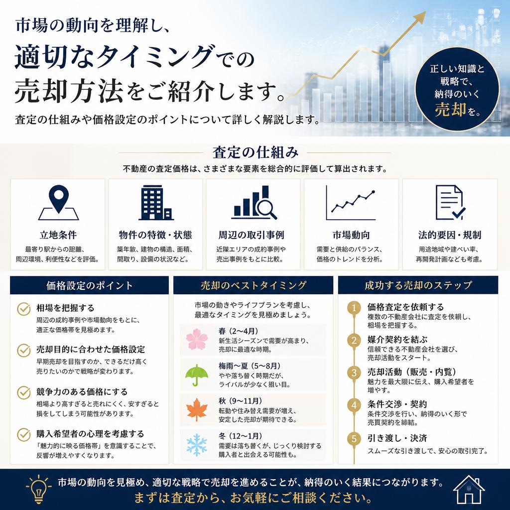 賢い売却方法とは？