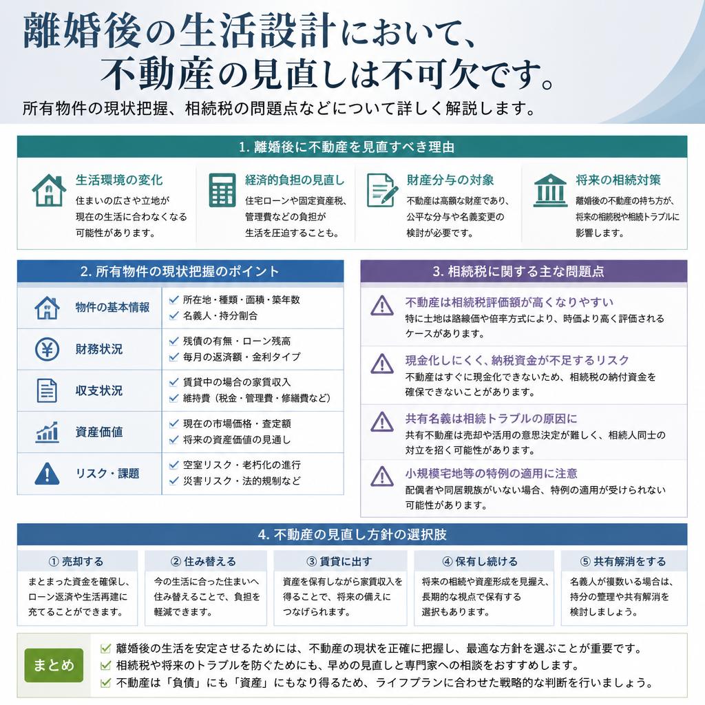 不動産の見直しが必要な理由