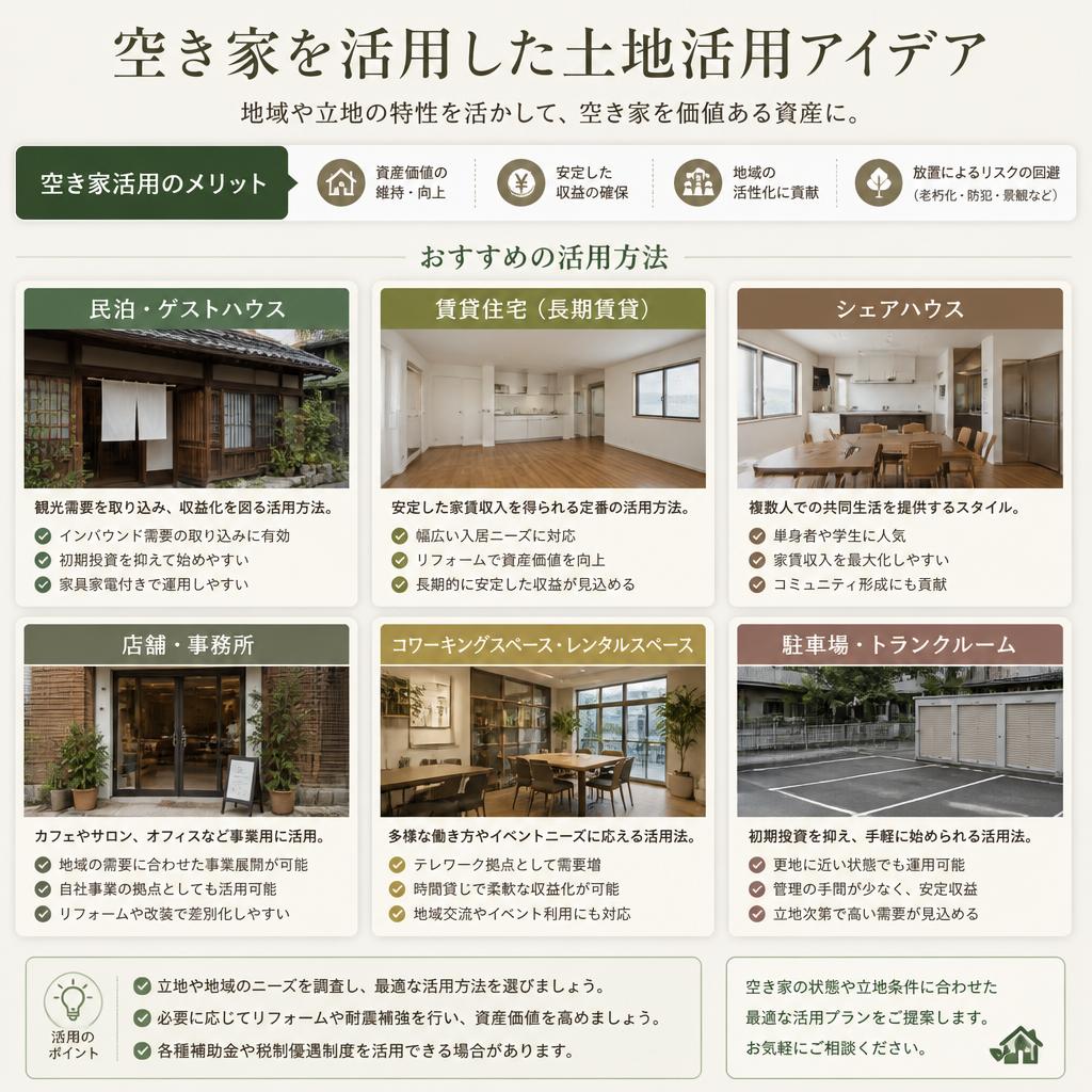 土地活用のアイデア