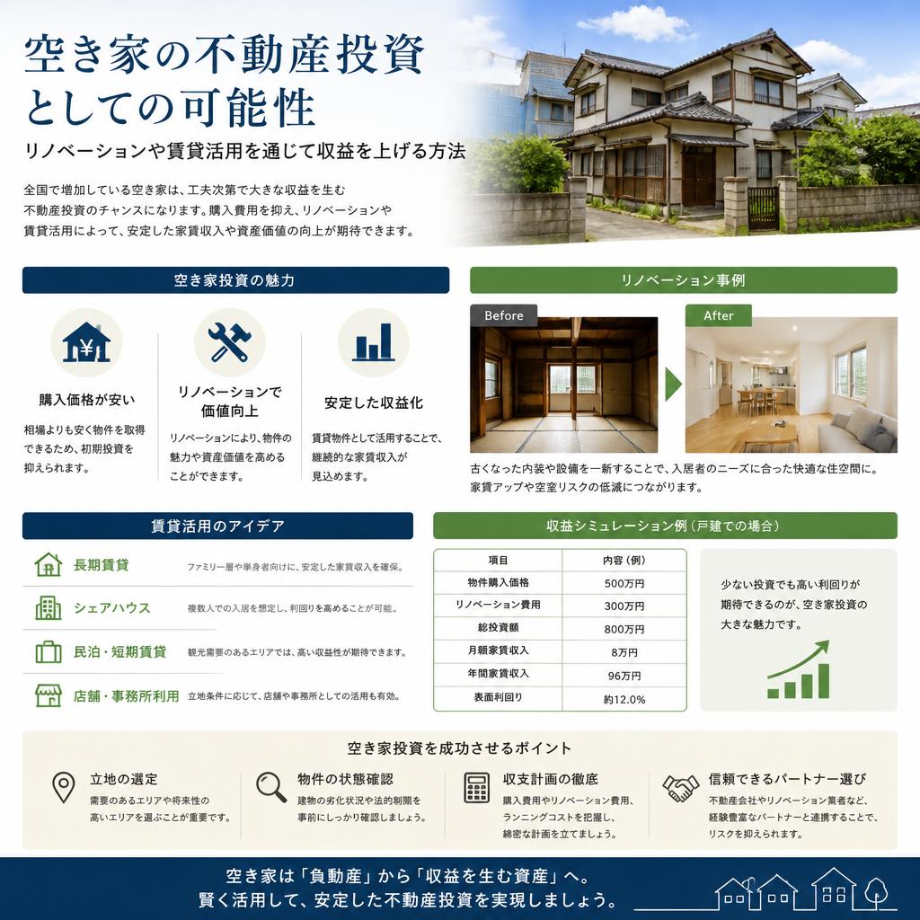 空き家の不動産投資化