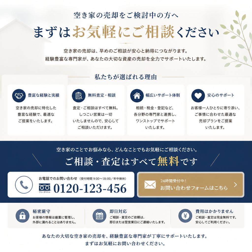 お気軽にご相談ください！