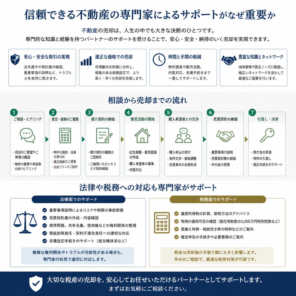 専門家のサポートを受ける理由